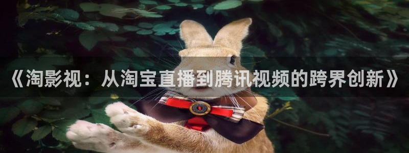 全能影视在线播放：《淘影视：从淘宝直播到腾讯视频的跨界创新》